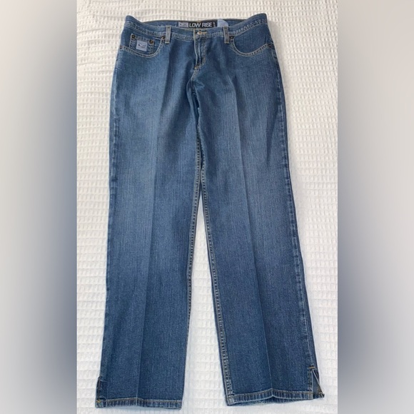 CRUEL GIRL LOW RISE SLIM Jeans, Size 13 Regular, slits on each side of leg - Picture 1 of 15
